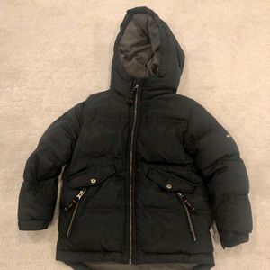 Gap Toddler Black Puff Jacket Size 6-7